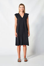 Verge Acrobat Polly Dress in Black - Arielle Clothing