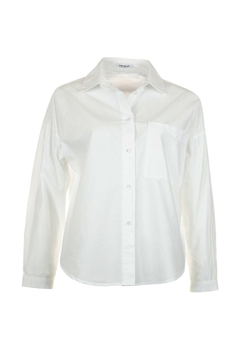 Funky Staff Hanni Blouse in White - Arielle Clothing