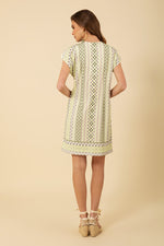 Hale Bob Malaysia Jersey Dress in Olive - Arielle Clothing