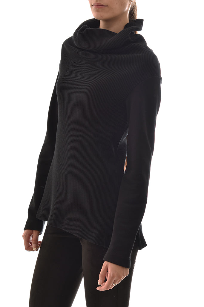Lotus Eaters Tessie Knit Top in Black - Arielle Clothing