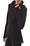 Lotus Eaters Tessie Knit Top in Black - Arielle Clothing