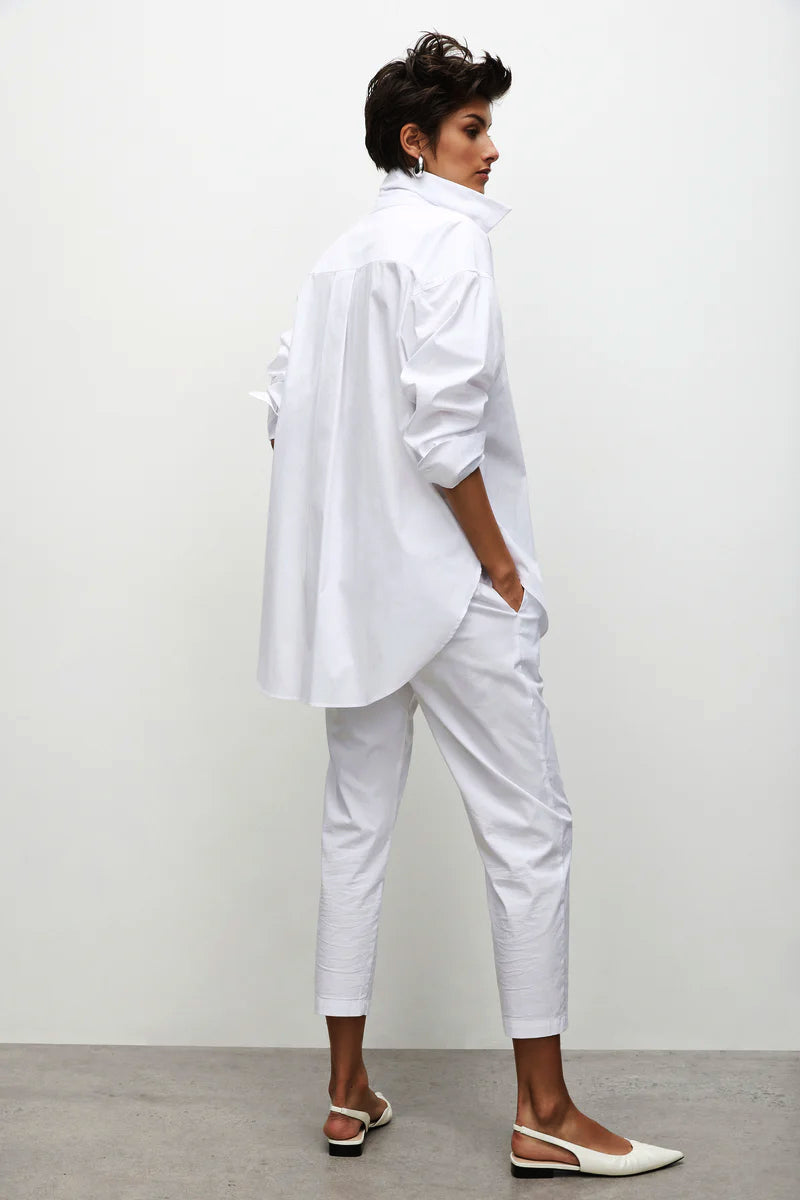 Mela Purdie F65 1478 Nomad Pants in White - Arielle Clothing