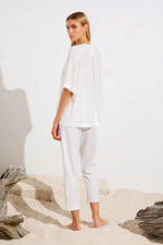 Mela Purdie F65 1478 Nomad Pants in White - Arielle Clothing