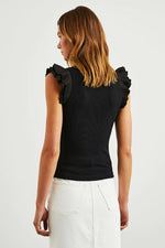 Rails Asha Top in Black - Arielle Clothing