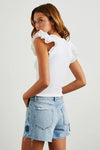 Rails Asha Top in White - Arielle Clothing