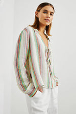 Rails Elm Blouse in Palais Stripe - Arielle Clothing