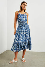 Rails Magdalene Dress in Chambray Floral - Arielle Clothing