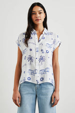 Rails Whitney Shirt in Mykonos - Arielle Clothing