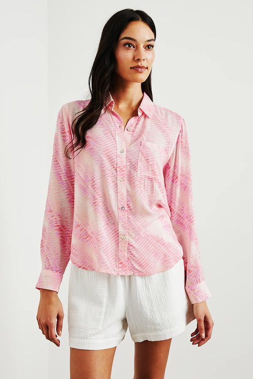 Rails Josephine Shirt in Rose Reef - Arielle Clothing