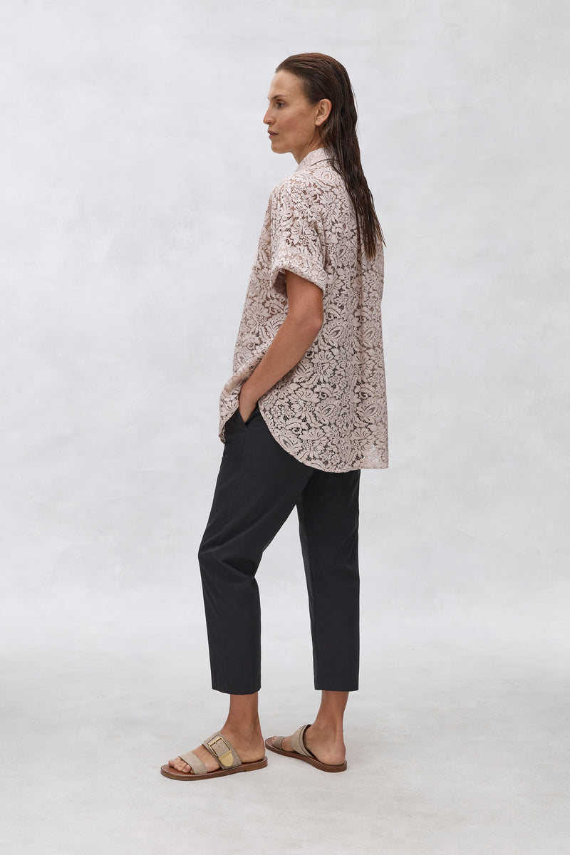 Mela Purdie F65 1478 Nomad Pant in French Navy - Arielle Clothing