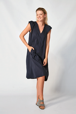 Verge Acrobat Polly Dress in Black - Arielle Clothing