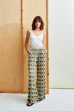 Aldo Martins AMS Pure Lima Print Pants in Neutral - Arielle Clothing