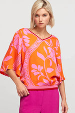 Aldo Martins Desire Top in Orange - Arielle Clothing