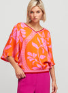 Aldo Martins Desire Top in Orange - Arielle Clothing