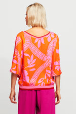 Aldo Martins Desire Top in Orange - Arielle Clothing