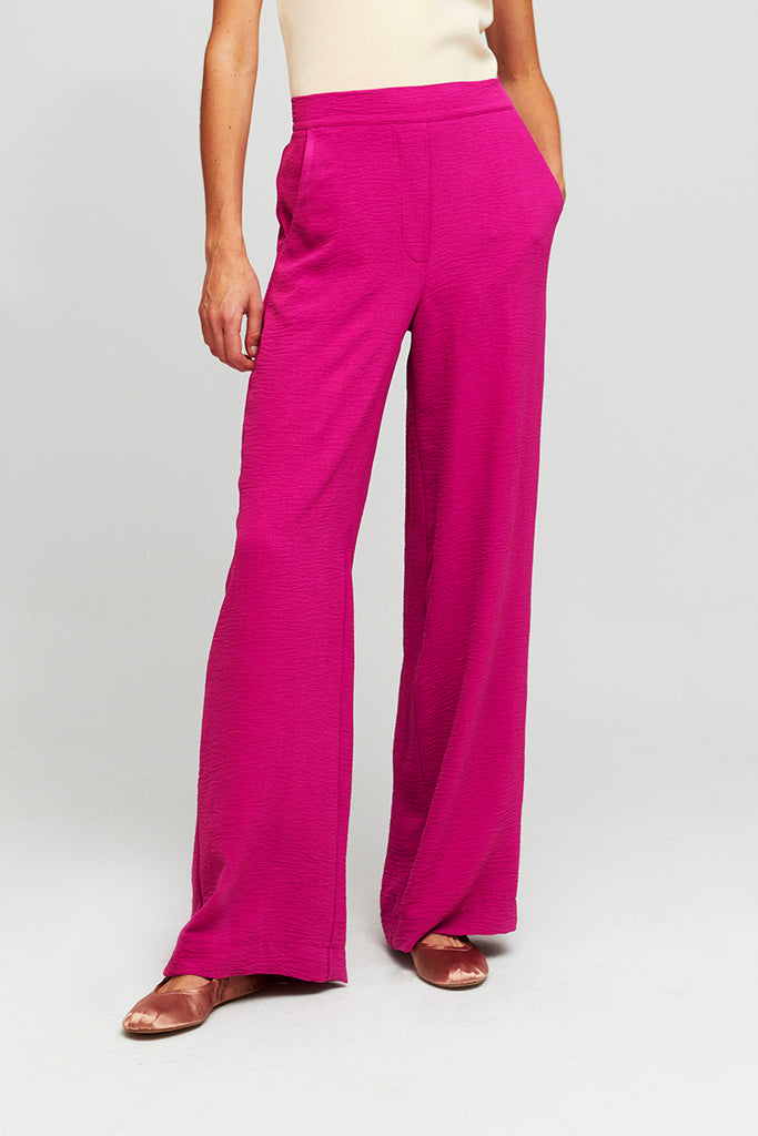 Aldo Martins Niao Trousers in Magenta - Arielle Clothing