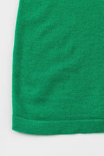 Aleger Cashmere Bell Sleeve Round Neck Sweater in Kelly Green - Arielle Clothing