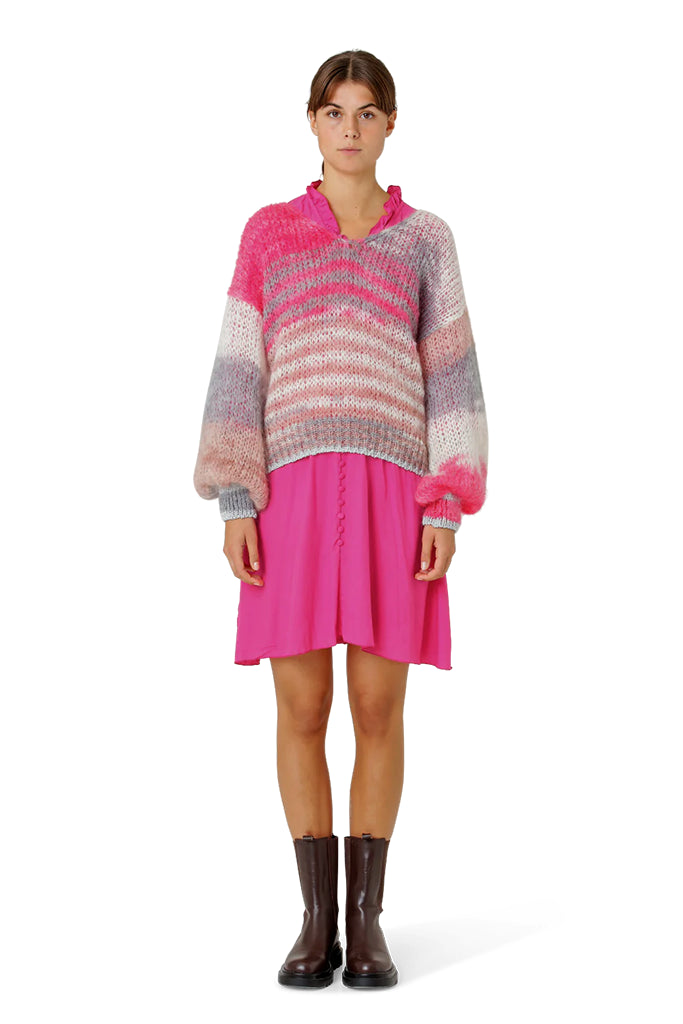 American Dreams Milana Sweater in Pink Dream - Arielle Clothing