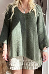 Bypias Arlo Knit in Olive - Arielle Clothing