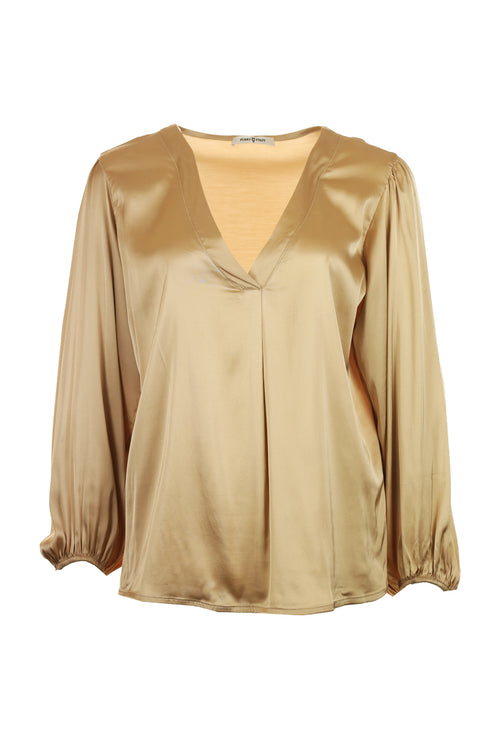 Funky Staff Paris Blouse in Canyon - Arielle Clothing