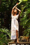 Hale Bob Andrea Maxi Dress in Light Blue - Arielle Clothing