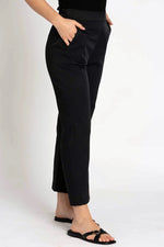 Mela Purdie Crop Pants in Black - Arielle Clothing