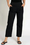 Mela Purdie Crop Pants in Black - Arielle Clothing