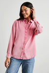 Rails Barrett Shirt in Vivid Pink - Arielle Clothing