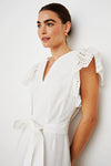 Rails Gia Broderie Anglaise Dress in White - Arielle Clothing