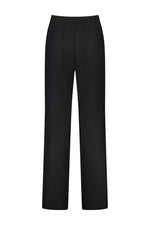 Verge Land Linen Pants in Black - Arielle Clothing