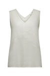 Verge Motivation Linen Tank in Sand - Arielle Clothing