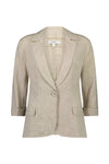 Verge Together Linen Blazer in Sand - Arielle Clothing