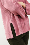 Odd Molly Frida Sweater in Fair Pink - Arielle Clothing